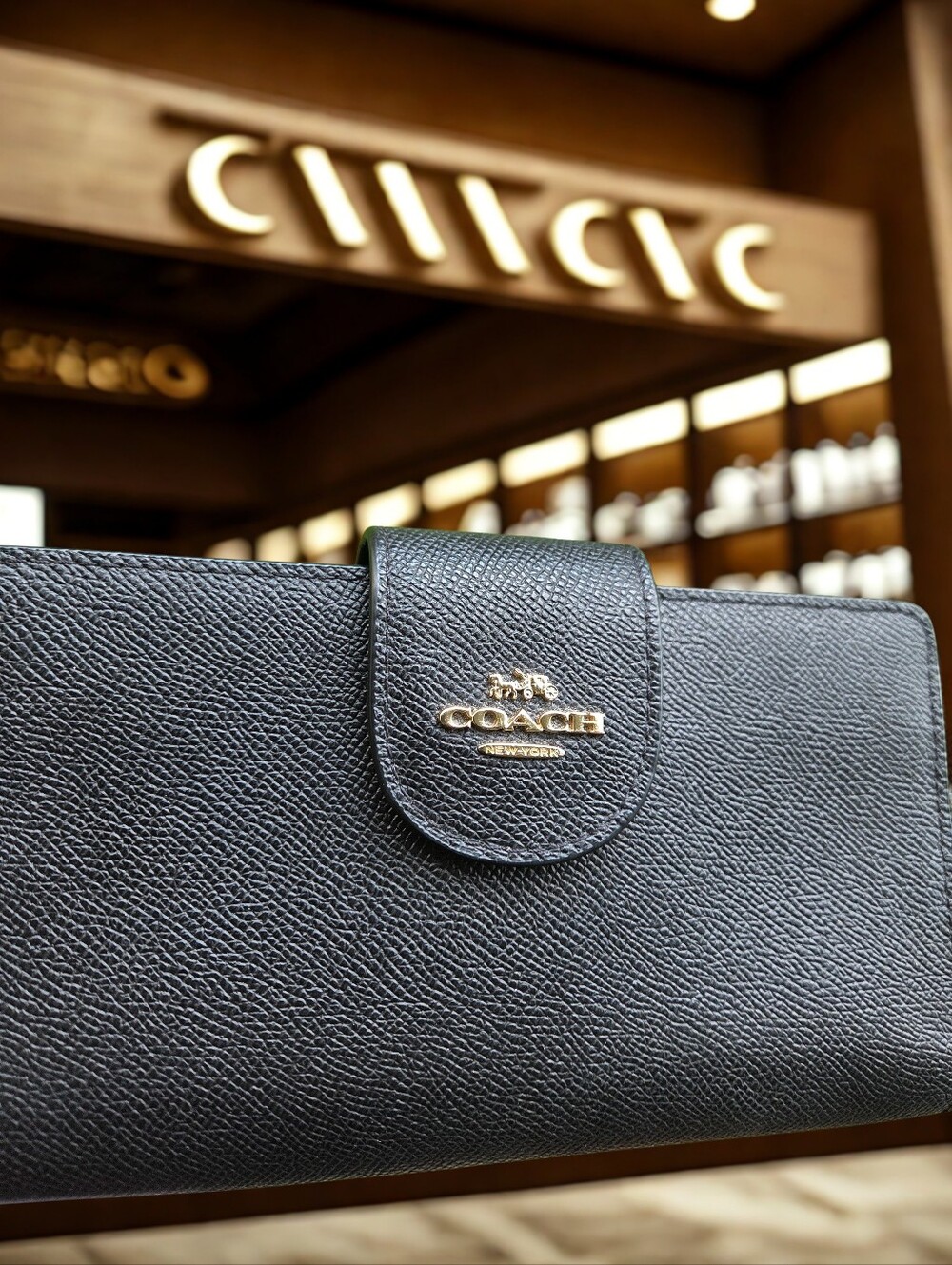 Coach Agenda Wristlet
